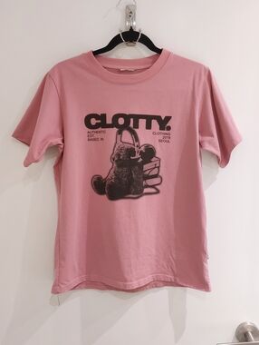 Pink Bear Graphic T-Shirt